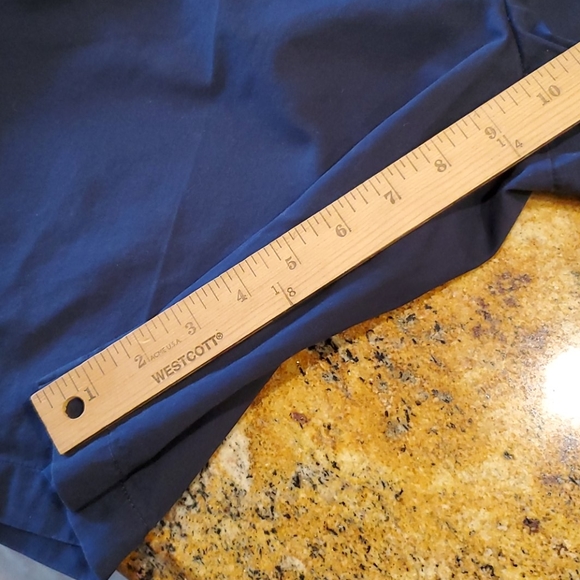 Calvin Klein Solid Straight Leg Chino Shorts - Picture 9 of 12